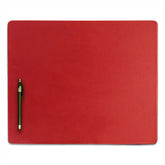 Red Leather Conference Table Pad, 17 x 14